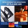 JAYO Filamento per Stampante 3D JAYO 1100G PETG / PETG Opaco ad Alta Velocità / PLA Classico 1.75mm, Avvolgimento Preciso per Stampanti 3D