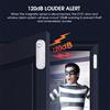 KERUI Sensore Wireless per Porte e Finestre KERUI con Allarme 120db e Telecomando, Sistema Antifurto con Portata di 300ft per la Sicurezza Domestica