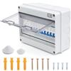 NONE Scatola Fusibili Impermeabile IP65 230V 50/60Hz 6000A con 5/8/12 Moduli per Casa, Villa, Fabbrica, Hotel