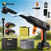 CONENTOOL Idropulitrice Elettrica 6in1 ad Alta Pressione 100 Bar, Pistola ad Acqua per Lavaggio Auto, Strumento Portatile per Pulizia Giardino, Compatibile con Batteria Makita 18V