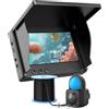 AOERWEI Telecamera Subacquea per Pesca, Cercapesci Portatile con Monitor HD da 4,3 Pollici e Luci per Visione Notturna per Pesca in Lago, Barca e sul Ghiaccio