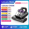 Lubluelu Aspirapolvere per materassi portatile Lubluelu CM208 con asciugatura ad aria calda, filtro HEPA e vibrazione ultrasonica 15KPa per letto, divano e tappeto