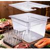 VamsLuna Contenitore Sous Vide da 11L con Telaio in Acciaio Inox 304, Coperchio per Cottura a Immersione, Parti per Bagno d'Acqua a Circolazione Lenta, Cottura di Precisione