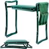 NONE Panca da giardino con maniglie e borsa porta attrezzi - Panca da giardino 2 in 1 multiuso in schiuma EVA, pieghevole e imbottita