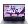 ACEMAGIC Laptop 18.5" con 16GB RAM, 512GB SSD SATA, AMD Ryzen 3 4300U, Display FHD 1080p per Affari e Studenti, Batteria 7000mAh