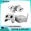 Kit FPV BETAFPV Cetus X Versione ELRS RTF, Drone da Corsa con Radiocomando 3, Occhiali FPV VR03, Quadricottero RC C04, Mini Drone con 4 Batterie