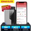 KINGBOLEN [Aggiornamento Gratuito a Vita] Scanner OBD2 KINGBOLEN EDIAG ELITE, Strumento Diagnostico per Auto Multisistema, 15 Servizi di Controllo Bidirezionale