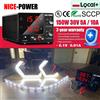 Nice-power Alimentatore da Laboratorio DC 30V 10A 5A 150W Regolabile, Alimentatore da Banco Switching per Illuminazione LED e Apparecchiature di Alimentazione
