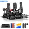 SIMSONN Pedali per Simulatore di Guida SIMSONN Plus X, Pedali per PC Simracing Compatibili con Motore a Vibrazione Serie VAM, Accessori per Giochi di Guida