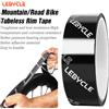 LEBYCLE Nastri per cerchioni tubeless LEBYCLE, larghezza 21-36mm*10M, strisce adesive per cerchioni di biciclette MTB e da strada, accessori resistenti per ruote di biciclette.