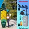 funwater Tavola da Paddle Gonfiabile Ultraleggera Funwater SUPFW43A 350*90*15 per Yoga Acquatico, Pesca, Viaggi e Surf, Antiscivolo