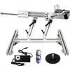 NONE Kit Attuatore Lineare Telescopico DC 24V con Motore a Riduzione, Corsa 6-20cm, Motore Lineare Alternativo 230rpm, Velocità Regolabile