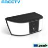 ARCCTV Telecamera di Sicurezza WiFi Solare ARCCTV 2K per Esterni con Faro Wireless, Rilevamento Umanoide, Allarme, Sorveglianza HD e Audio Bidirezionale