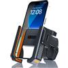 NONE Supporto per Telefono da Bici, Clip per Manubrio di Bicicletta e Moto, Supporto GPS Antiurto per Telefoni da 4.5-7.0"