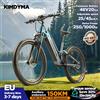 KIMDYMA Bicicletta elettrica per adulti KIMDYMA K02 48V20AH con motore da 250W/1000W, pneumatici fat da 27.5*2.8 pollici, sensore di coppia, e-bike fuoristrada.