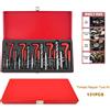 NONE Kit di Riparazione Filetti da 131 Pezzi con Inserti Helicoil, Inserti Filettati, Maschio e Punta da Trapano per M5 M6 M8 M10 M12