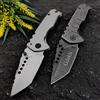 NONE Coltello pieghevole da esterno premium da 8,66 pollici, coltello da caccia EDC ad alta durezza, coltello da campeggio, regalo per le vacanze da uomo.