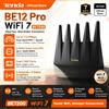 Tenda Router Gaming Tenda BE12 Pro WiFi 7 BE7200 7141Mbps Dual Band con Doppie Porte 2.5G, CPU Quad-Core, 5 Antenne, Mesh, NFC, EasyMesh
