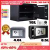 BRIEFNESS Cassaforte in Acciaio con Display Digitale Grande e Robusto, Serratura a Codice ad Alta Sicurezza, Armadietto Portachiavi, Cassaforte per Casa e Ufficio, Contenitore di Sicurezza per Denaro e Contanti