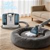 NONE Aspirapolvere Portatile per Tappeti 450W, Potente Aspirazione 10kPa, Macchina per la Pulizia di Tessuti e Divani, Doppio Serbatoio d'Acqua da 1.8L con 5 Testine Spazzola per Macchie di Animali