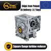 HLTNC Riduttore a vite senza fine NMRV030 NMRV040 spedito dall'UE, adatto per motori passo-passo Nema 23 Nema 34, foro di ingresso 8mm, 10 arcmin, max 30Nm per CNC