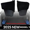 NONE Organizzatore Laterale per Bagagliaio Tesla Model Y Juniper 2024-2026, Contenitori con Coperchio in TPE Impermeabile, Accessori Auto