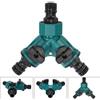 VIBRATITE Connettore rapido in plastica per tubi dell'acqua da 3/4 pollici, sdoppiatore per tubo da giardino, connettore a Y, deviatore d'acqua per rubinetto, strumenti per irrigazione.