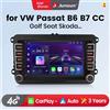 Junsun Autoradio Junsun da 7 pollici per VW Volkswagen Passat B6 B7 T5 Tiguan Touran GOLF POLO CarPlay Android Auto FM RDS GPS Multimedia