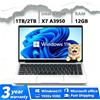 NONE NUOVO Laptop 2026 con Windows 11, Intel ATOM X7 A3950, 12GB RAM, 512GB/1TB SSD, 1920*1080, Computer per Ufficio e Studio