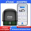 XTOOL Advancer AD20Pro Scanner OBD2 Wireless, Strumento Diagnostico Auto per Tutti i Sistemi, Lettore Codici Bluetooth, Aggiornamenti Gratuiti a Vita per Android/iOS, Versione Aggiornata di AD20 OBD