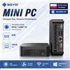 SOYO Y5 Mini PC Processore Intel I3-4030U 8GB RAM 128GB SSD Windows 10 PRO Bluetooth WIFI5 Supporta display 4K Mini Computer
