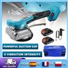 NONE Vibratore per Piastrelle a Batteria 21V con Ventosa a 5 Punti Stabile, 20000 Giri/Min, 30-120cm, Strumento per Installazione di Piastrelle in Ceramica e Marmo