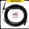 NONE Torcia per saldatura TIG HZXVOGEN WP17V con cavo da 4M, connettore rapido per saldatura e attrezzature di saldatura
