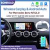 BONROAD Adattatore Smart Wireless Android Auto CarPlay per Mercedes Benz 2019-2022 NTG6.0 Classe A B C E CLS CLA GLA GLB W177 W247 W213 W463 W447 C118 H247 X247 X253 X167 con funzione AirPlay