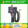 ANCEL Endoscopio a doppia telecamera ANCEL AN302, boroscopio articolato bidirezionale con 7 LED, strumento di ispezione HD multifunzione