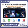 BONROAD 12.3 Linux Wireless CarPlay Android Auto Autoradio Lettore multimediale Touch Screen per BMW Serie 5 E60 E61 2004-2010 Sistema CCC/CIC Supporto Autolink Airplay Bluetooth