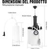 NONE Kit di spurgo freni e frizione a pressione per auto, con estrattore e bottiglia di ricarica da 3L, per modelli europei, per la manutenzione dei veicoli