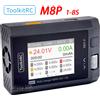 ToolKitRc Caricabatterie ToolkitRC M8P, Intelligente, Tensione Bilanciata, Precisione Migliorata, Potenza, DC 600W, 20A, 5V, 1S 2S 3S 4S 5S 6S 7S 8S, Test Segnale Multifunzione, Versione Aggiornata M8S, per