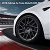NONE Set di 4 Copricerchi per Tesla Model 3 Highland, Stile Sportivo da 18 Pollici, Copertura Completa per Cerchi, Accessori Auto 2023-2026