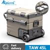 Movyxor Il frigorifero a compressore Alpicool TAW45L può essere utilizzato come mini frigorifero per il campeggio e la refrigerazione di veicoli.