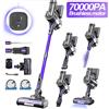 Grenintol Aspirapolvere Senza Fili Grenintol Yoma-S100, Potente Aspirazione 70kPa, Motore Brushless 350W, 60 Minuti di Autonomia, Contenitore Polvere Grande da 1.2L, Batteria Rimovibile, Leggero e Portatile per