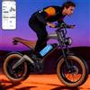 Twofish Bicicletta Elettrica M20 per Adulti, 1500W, Batteria 48V18.2Ah, Mountain Ebike con Ruote Fat da 20 Pollici, 7 Velocità, Freni a Disco, CON APP, Bici Elettrica Fuoristrada