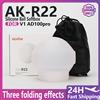 NONE Softbox Portatile in Silicone Originale AK-R22, Cupola di Diffusione Pieghevole per Flash a Testa Rotonda V1, AD100Pro, AD200, On-Camera