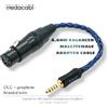 Hedacabl Cavo Adattatore Hedacabl da 4,4mm Maschio Bilanciato a XLR Femmina a 4 Pin, Compatibile con Lettori, Decoder e Amplificatori per Cuffie