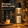 NONE Lampada LED Wireless per Bottiglia, Ricaricabile, RGB Dimmerabile, Luce Portatile per Bottiglie di Vino, per Bar, Ristoranti, Campeggio, Feste, Decorazione, Luce Notturna