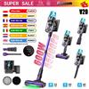 Blossom Aspirapolvere Senza Fili Blossom V20, Motore Brushless 600W, Forte Aspirazione 55KPA, Regolazione a 3 Velocità, Schermo Touch Completo, Contenitore Polvere Grande 1.8L, Batteria a 8 Celle, 60 Minuti