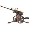 ROBOTIME ROKR Cannone Antiaereo, Puzzle 3D in Legno, Modello Meccanico in Scala 1:8 con Mira Regolabile e Rinculo, Regalo Unico per Uomini e Ragazzi