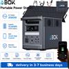 ABOK Generatore Solare Abok 2000W con Pannelli Solari 400W/200W, Batteria Lifepo4 1536Wh per Casa, Campeggio, Camper e Viaggi con App