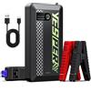 YESPER Avviatore di Emergenza Portatile 1500A 12V, Booster Compatto e Leggero, Jump Box per Auto SUV Camion 7L Benzina 5.5L Diesel