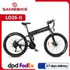 Samebike LO26-II Bici Elettrica Pieghevole 26" con Pneumatici ad Aria, E-Bike da Montagna con Batteria Rimovibile 48V 14Ah, Autonomia Massima 60km per Adulti